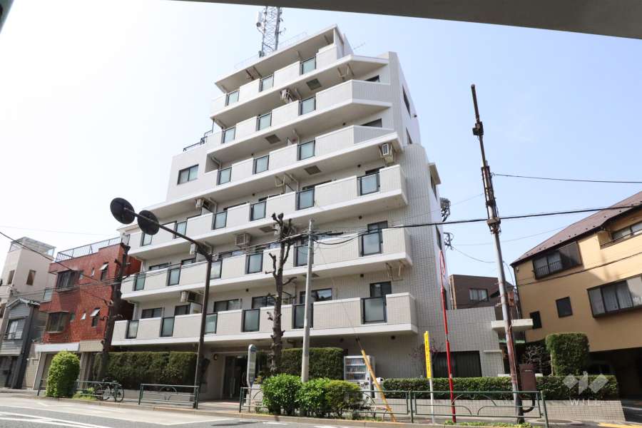 菱和パレス学芸大学の外観(南東側から)　