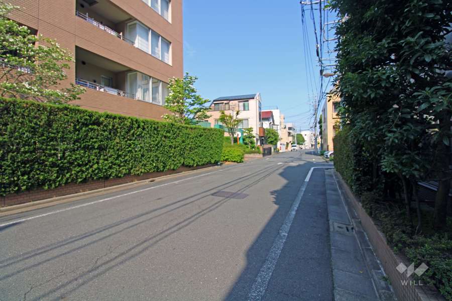 北側前面道路