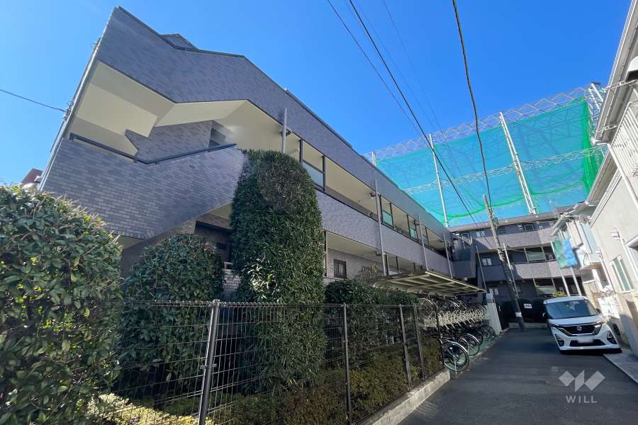 菱和パレス上目黒の外観（北東側から）　 　　