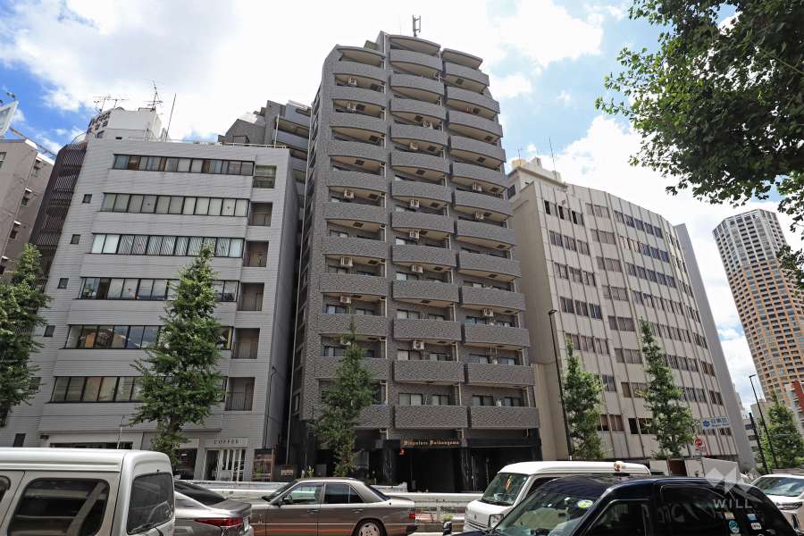 ダイアパレス代官山の外観（北東側から）