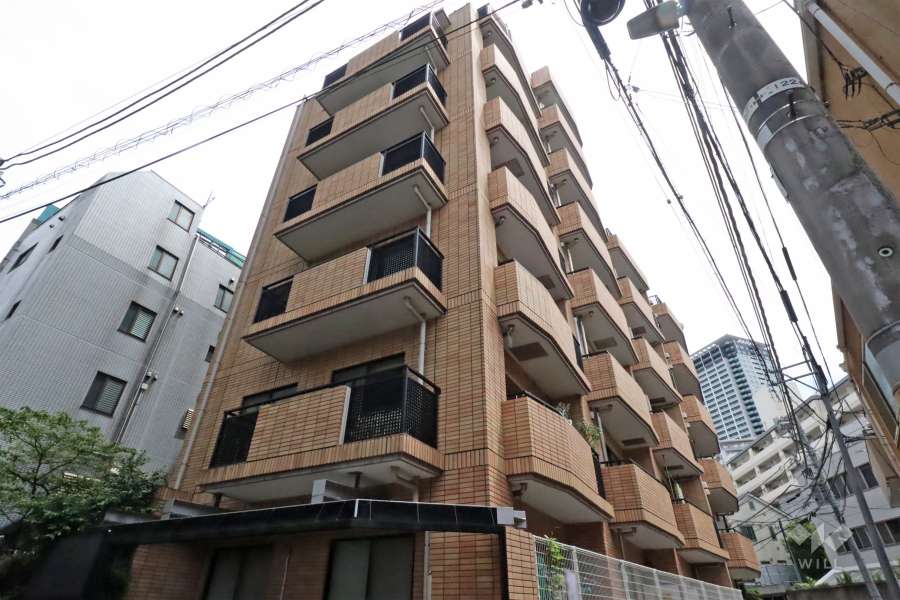 グランドパーク池尻大橋の外観(北西側から)