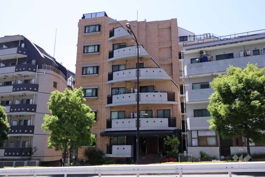 グランドパーク池尻大橋の外観(北東側から)