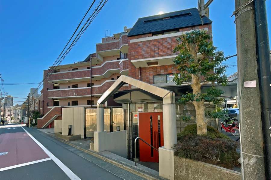 グランドパーク中目黒の外観（北西側から）