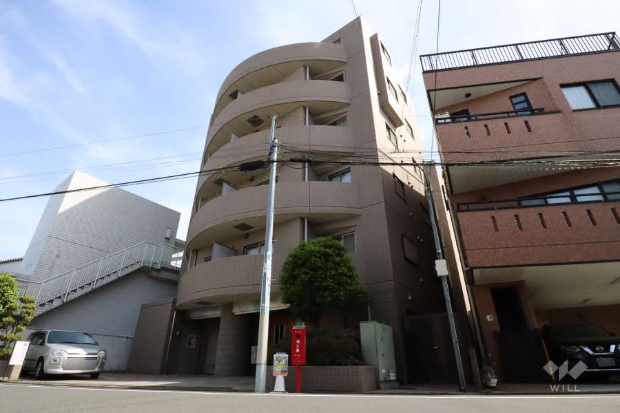 エクセルシオール碑文谷の外観(北西側)