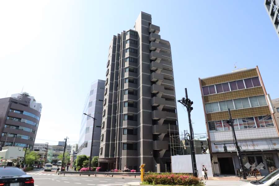 ガラステージ目黒の外観(北側から)