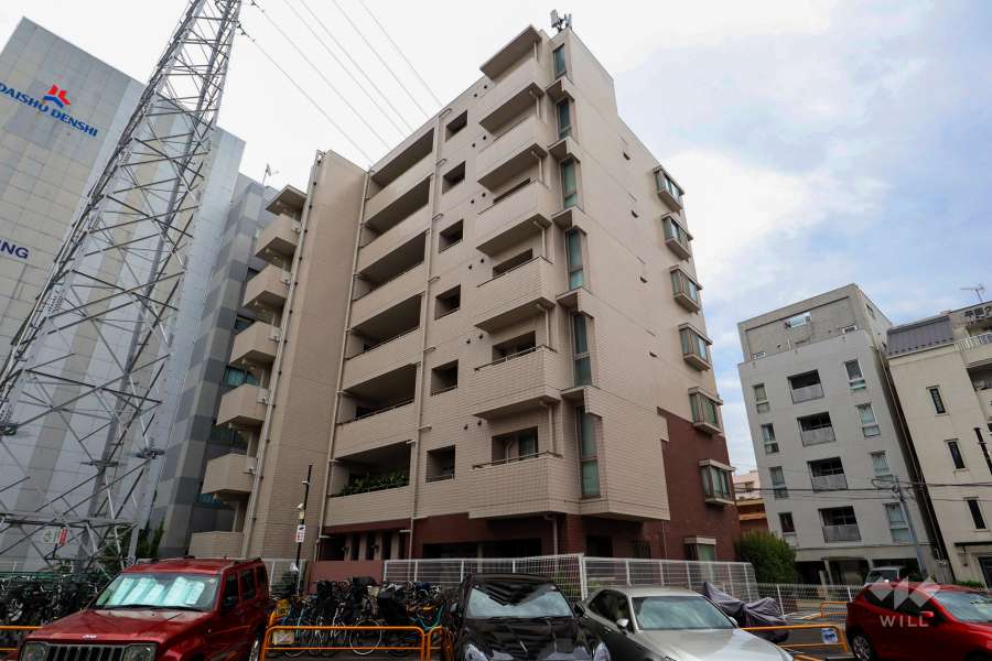 サーラコモド都立大学の外観（北西側から）