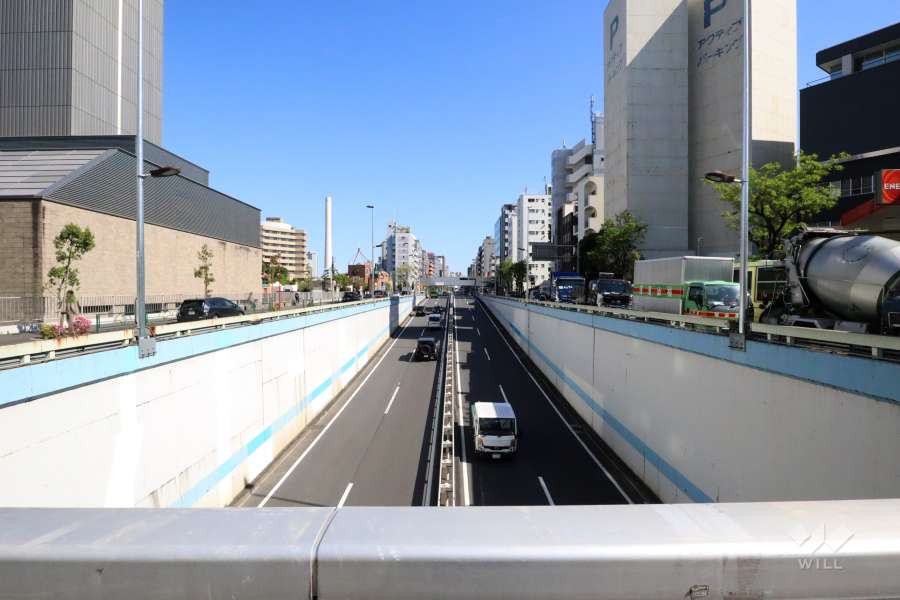 アルス中目黒ヴィルトレーテの遠景