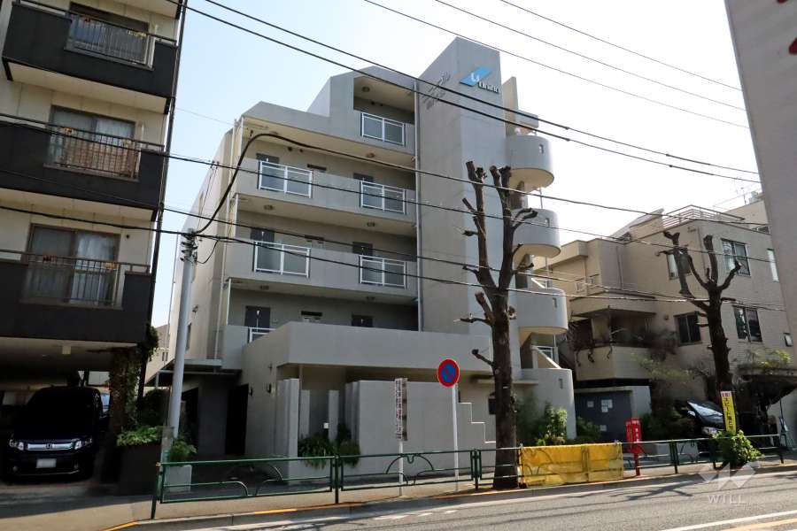 ユニーブル駒沢公園の外観（北東側から）