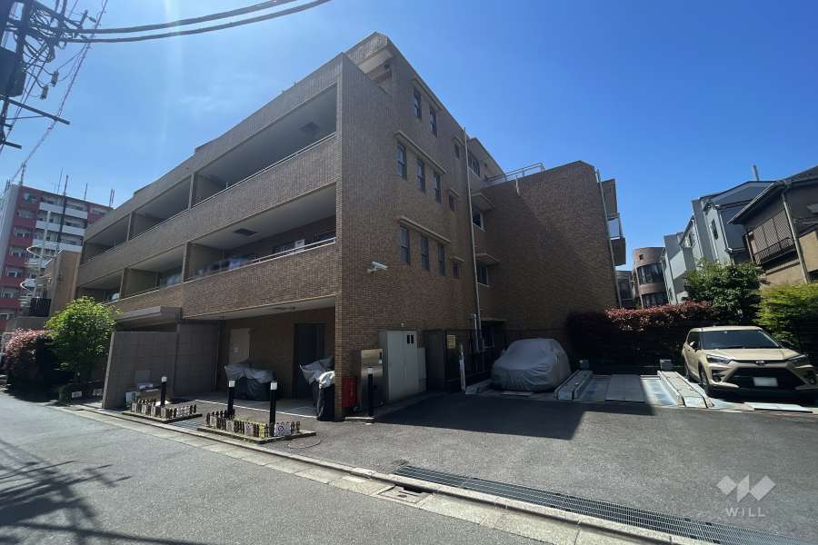 クリオ目黒ラモードの外観（北東側から）