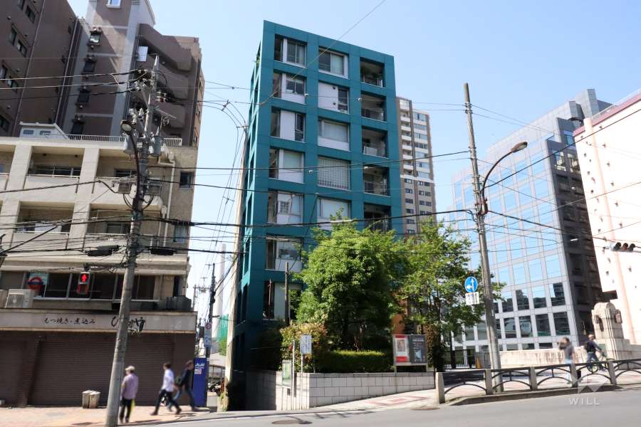 Cellsの外観(南西側から)