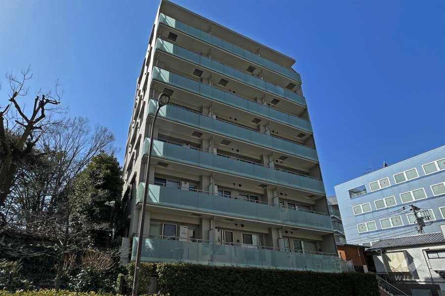 ラコント恵比寿プライベートレジデンスの外観（南東側から）