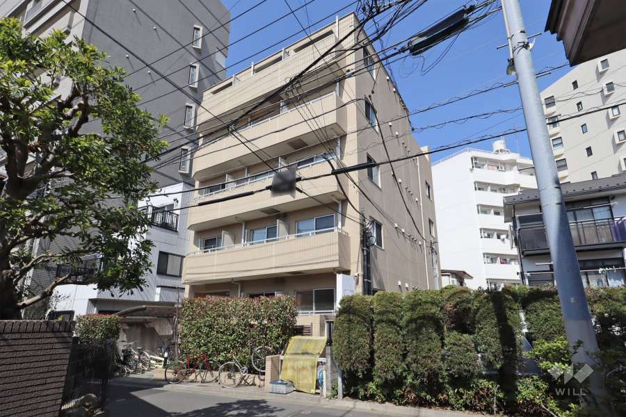 ビオスヴィラ都立大学の外観(南東側から)