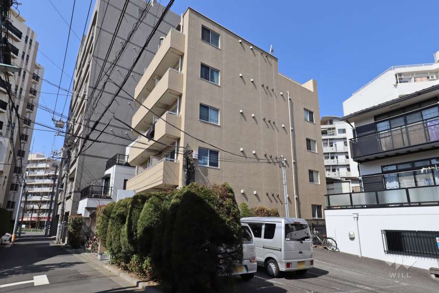 ビオスヴィラ都立大学の外観(南東側から)