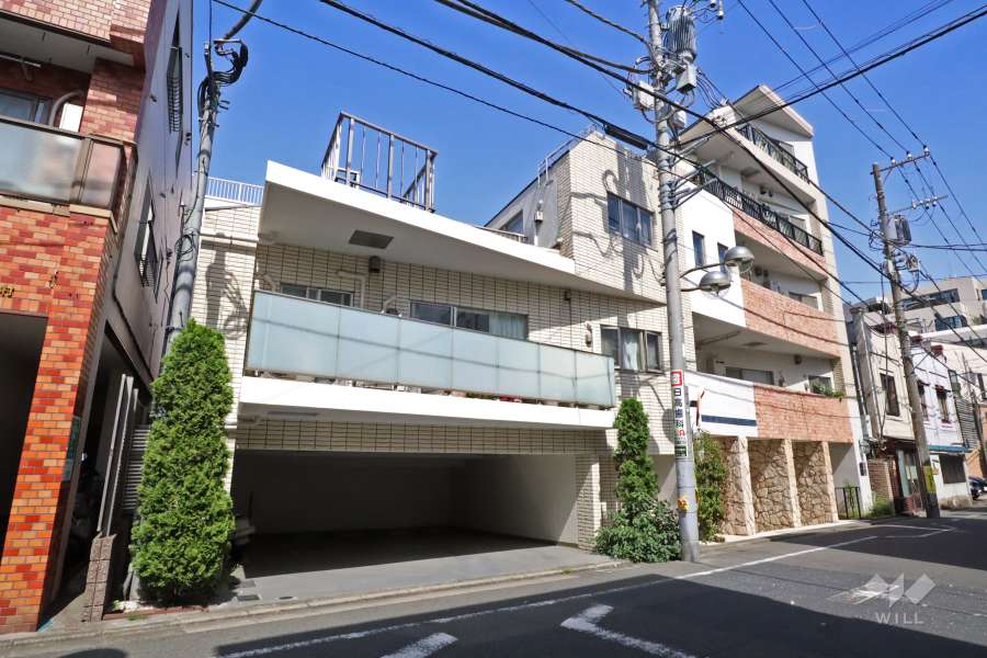 HF学芸大学レジデンス２の外観(北西側から)