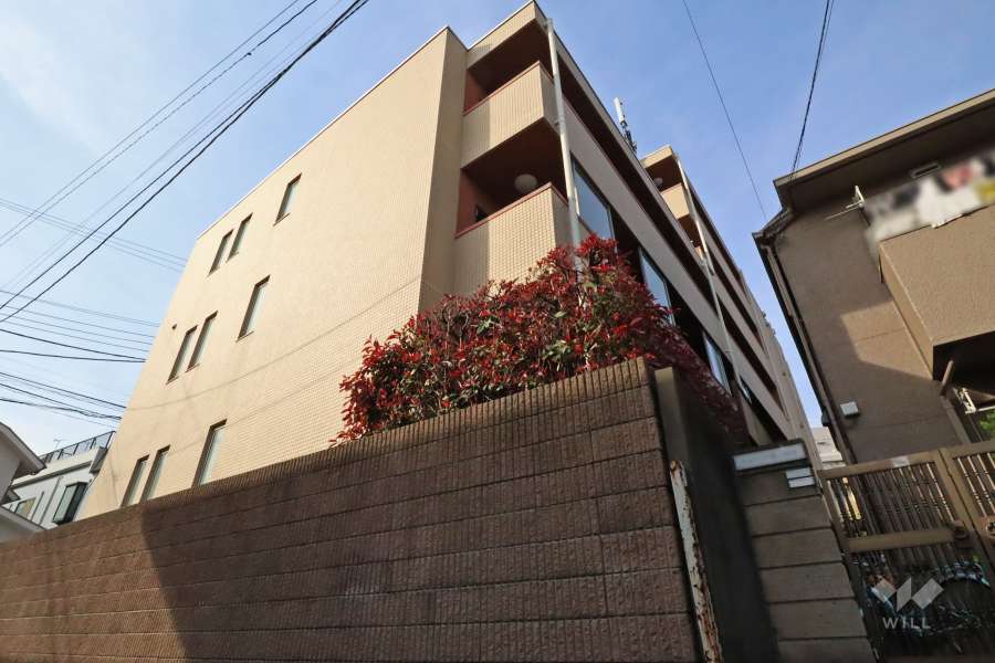 ビバリーホームズ柿の木坂の外観（南側から）