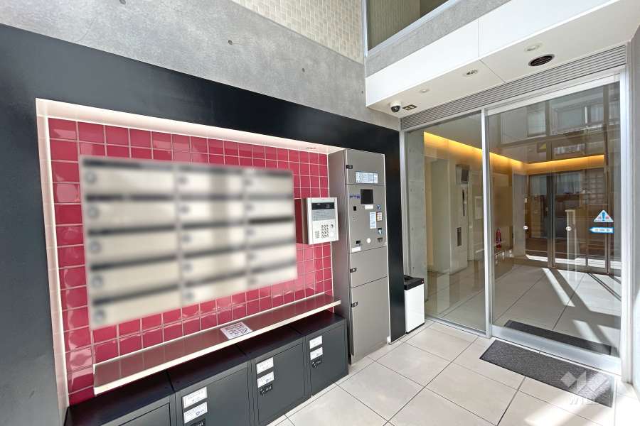 共用ポストと宅配ボックス