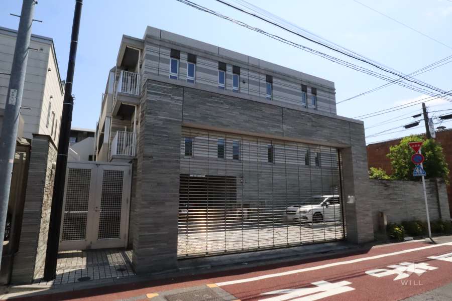 パークホームズ下目黒の外観(北東側)から