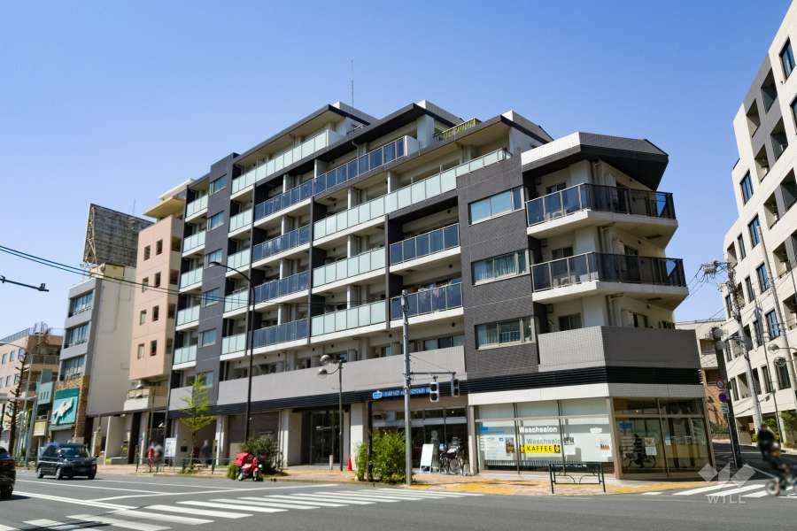 フェニシア学芸大学の外観（南東側から）