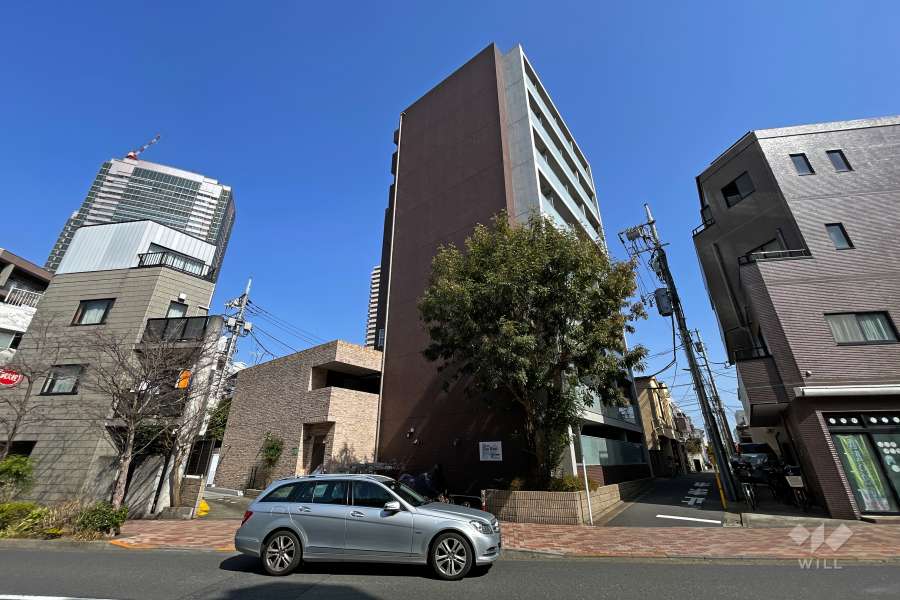 ブライズ恵比寿の外観(南西側から）