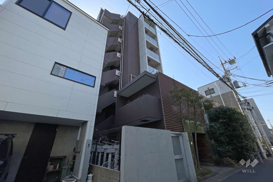 ブライズ恵比寿の外観(北東側から）