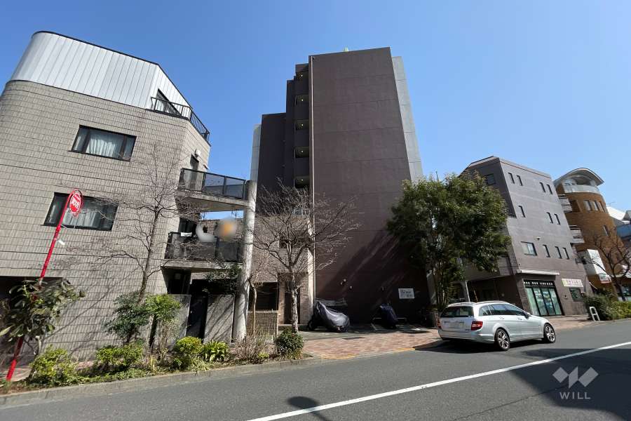 ブライズ恵比寿の外観(西側から）