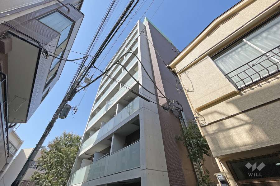 ブライズ恵比寿の外観(北西側から）