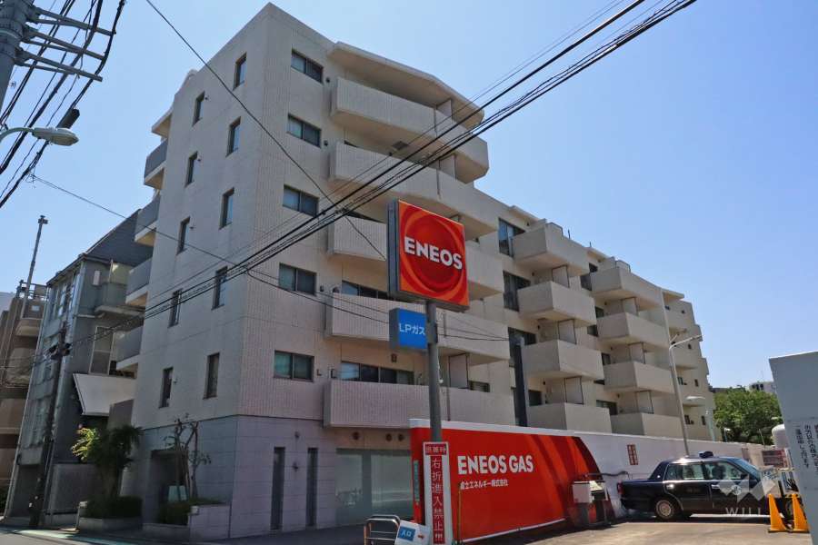 イニシアイオ目黒の外観(北側から)