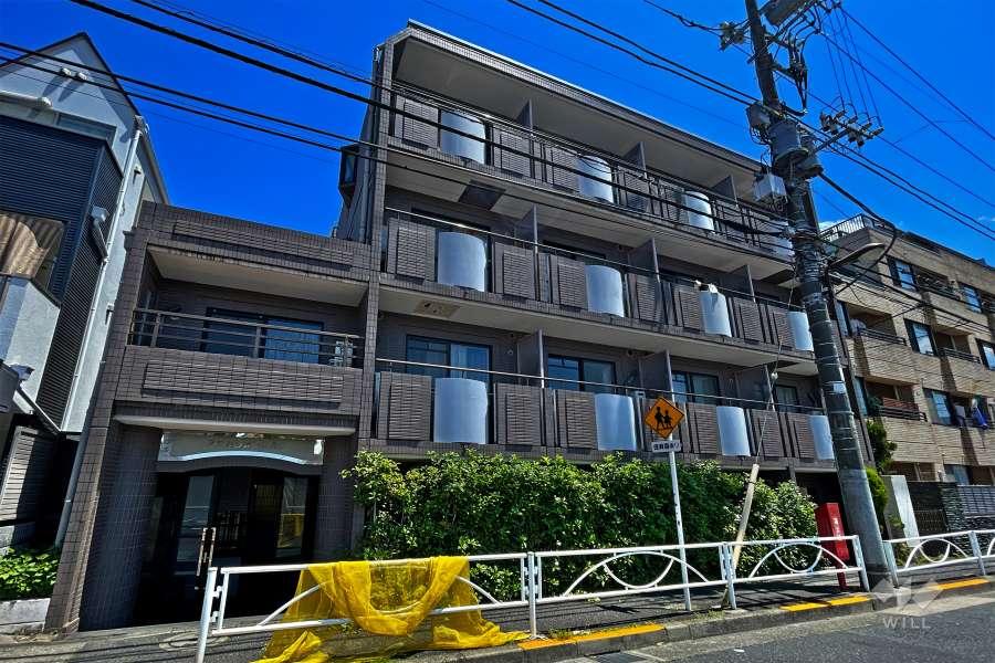 アサカシオン大岡山の外観（北西側から）