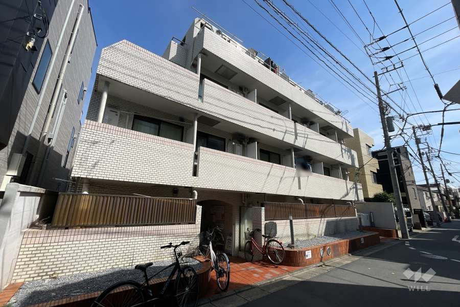 メゾンドルージュの外観（北西側から）