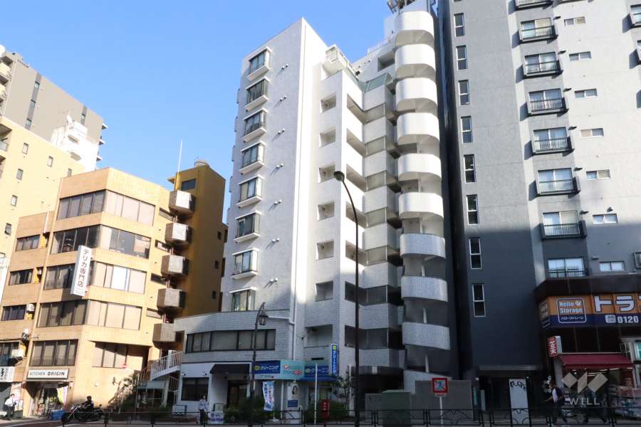 セントヒルズ目黒の外観(北西側から)