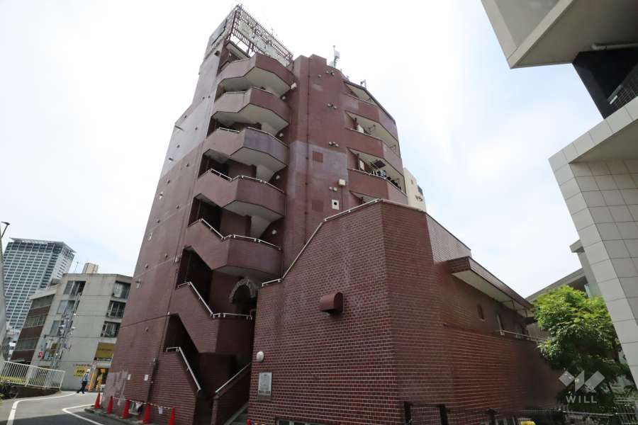 マンションの外観(北東側から)