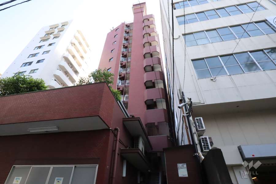 セブンスターマンション第一青葉台の外観(北側から)　