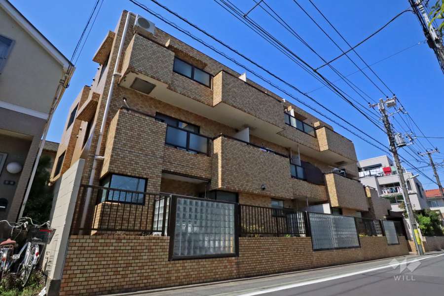 ライオンズマンション碑文谷の外観（南東側から）