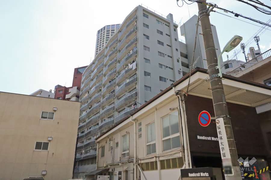 サードリハイツの外観（東側から）