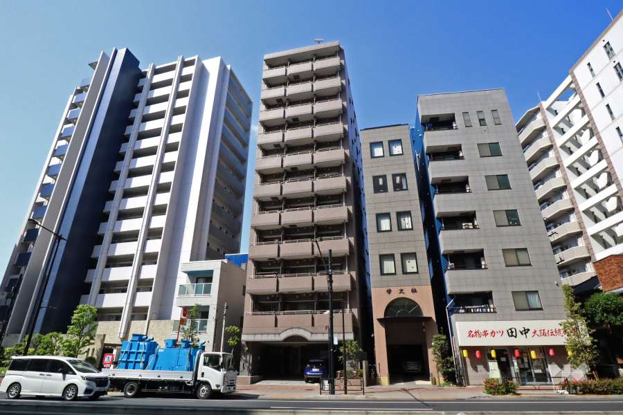 アクロス目黒の外観(北東側から)