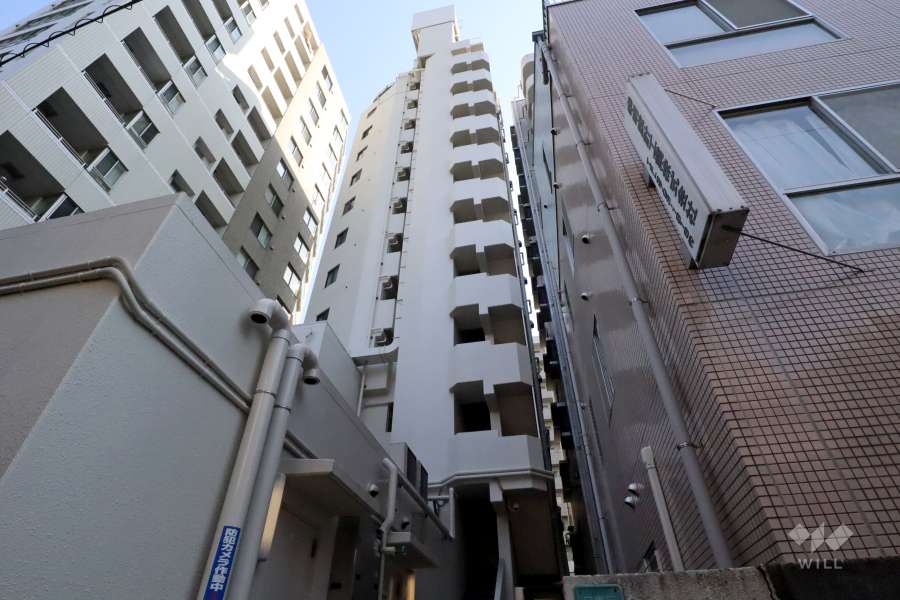 キャッスルマンション青葉台の外観(北側から)