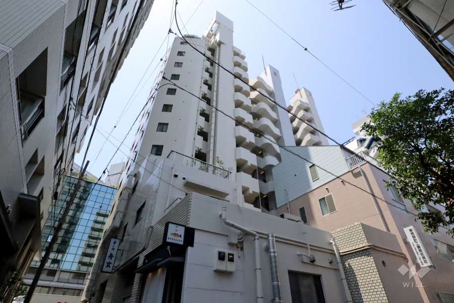 キャッスルマンション青葉台の外観(東側から)