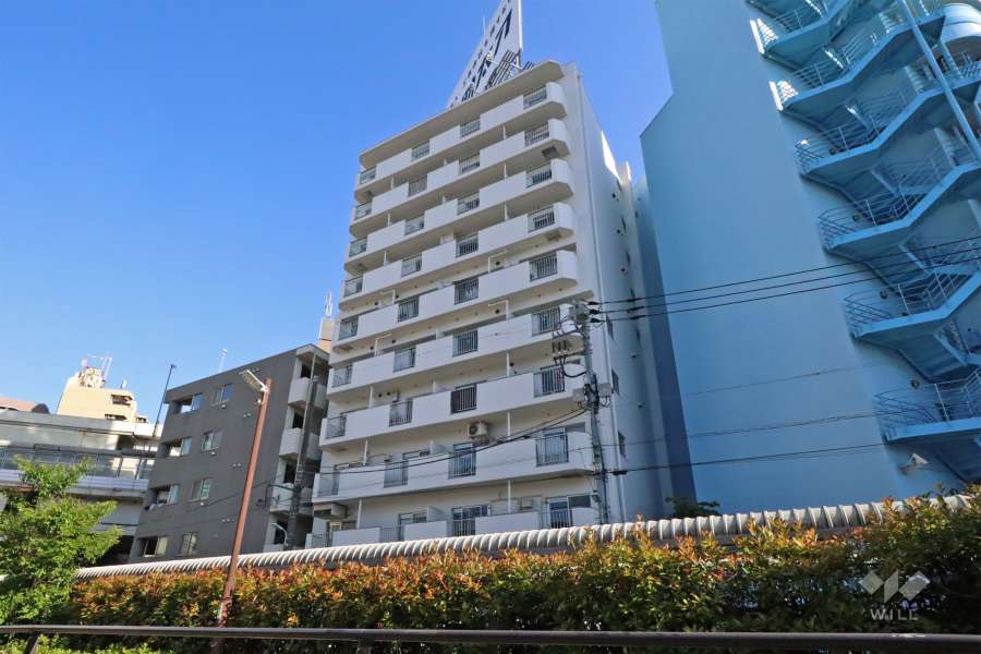 ハイネス池尻の外観(北側から)