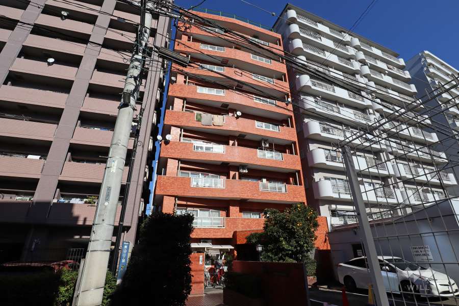 オリエンタル東山の外観（南西側から）