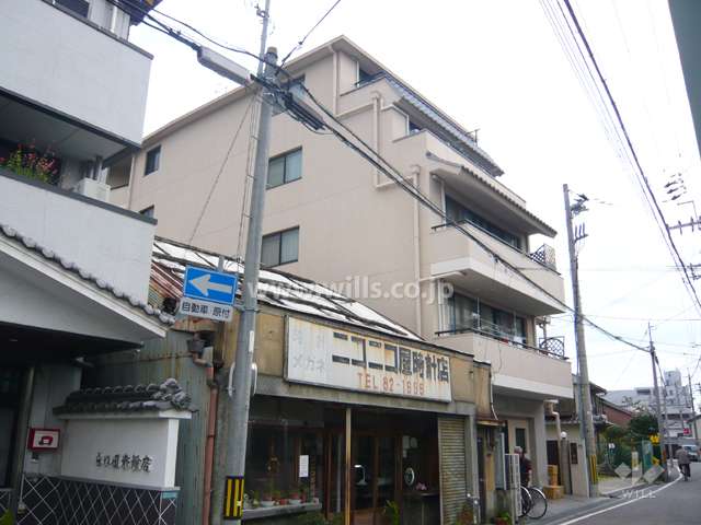外観（南西側から見る）