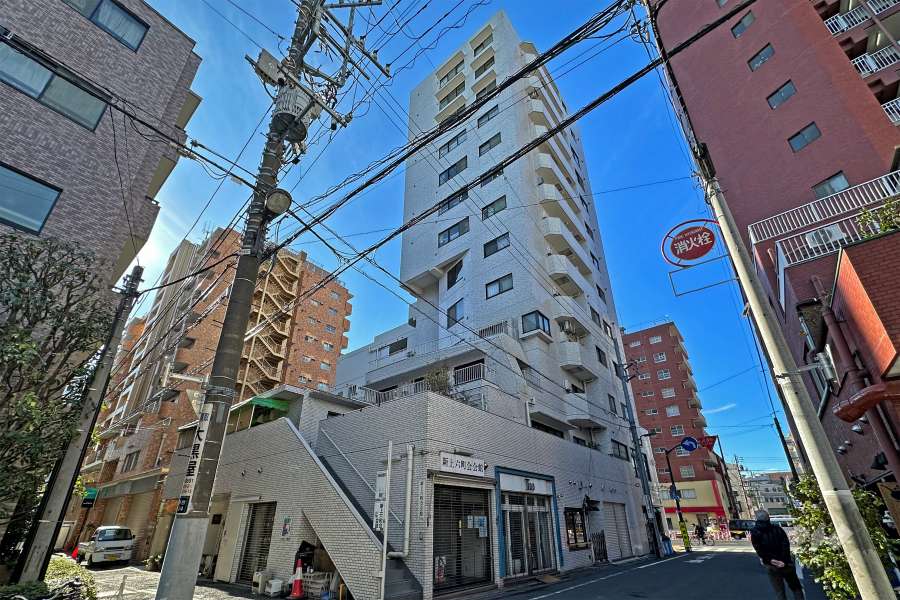 セブンスターマンション第二青葉台の外観（北側から）