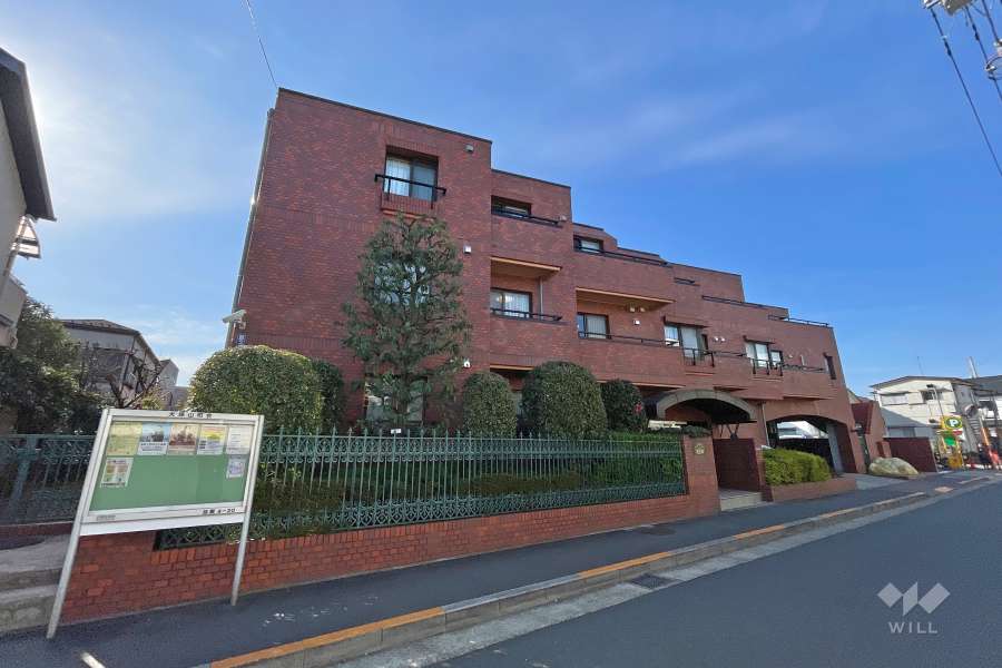 レジオン祐天寺の外観（北東側から）