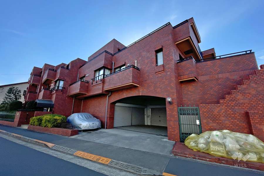 レジオン祐天寺の外観（北西側から）