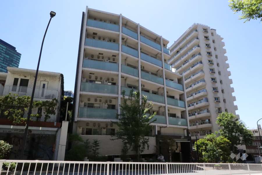 オーベル渋谷ｄＬの外観(北東側から)