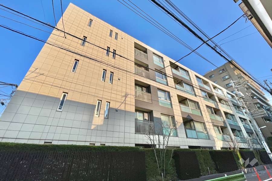 ザパークハウス上目黒ピアースの外観（南東側から）