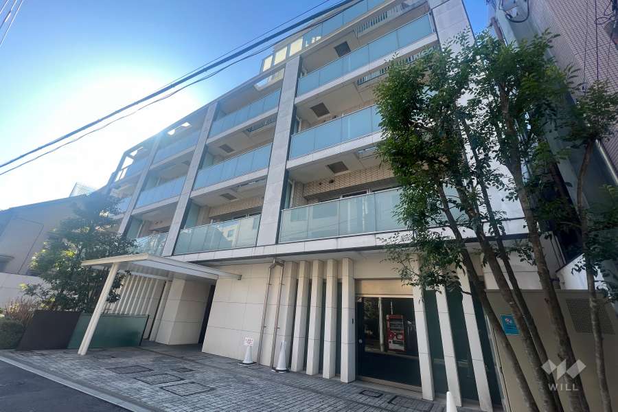 ピアース恵比寿の外観(北側から)