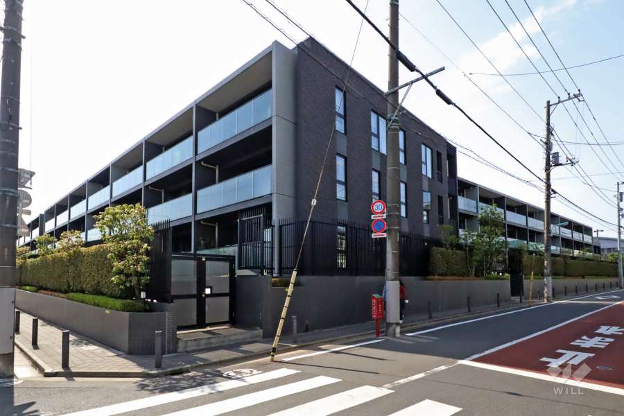 シティテラス下目黒の外観(南東側から)