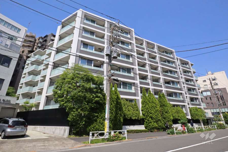 ジオ目黒の外観（南東側から）