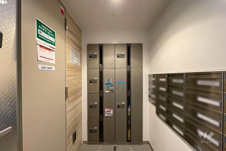 宅配ボックスと共用ポスト