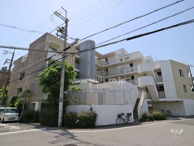 パレ昆陽池公園2の外観（北側から）